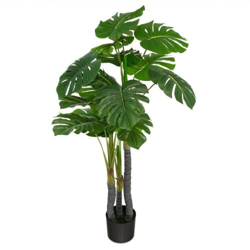 4 Feet Artificial Tree Artificial Monstera Palm Tree Fake Plant 4 Feet Artificial Tree Artificial Monstera Palm Tree Fake Plant