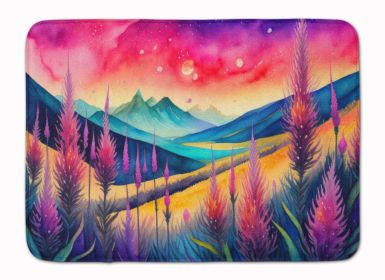 Liatris in Color Memory Foam Kitchen Mat Machine Washable Anti-Fatigue Mat Cushion Comfort Bath Mat or Kitchen Rug