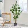 47 Inch Artificial Laurel Tree