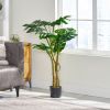 47 Inch Artificial Monstera Tree
