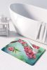Pennsylvania Mountain Laurels in Watercolor Memory Foam Kitchen Mat Machine Washable Anti-Fatigue Mat Cushion Comfort Bath Mat or Kitchen Rug