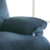 Arcadia Blue Woven Fabric Motion Recliner