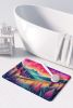 Liatris in Color Memory Foam Kitchen Mat Machine Washable Anti-Fatigue Mat Cushion Comfort Bath Mat or Kitchen Rug